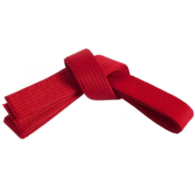 Пояс для единоборств Нужный спорт (2.4 м, красный)