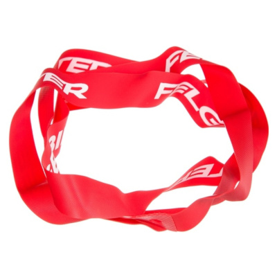 Лента ободная красная с белым логотипом для 24"