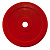 Диск обрезин.  "TORRES  5 кг" арт.PL50405, d.25мм, металл в резиновой оболочке, красный
