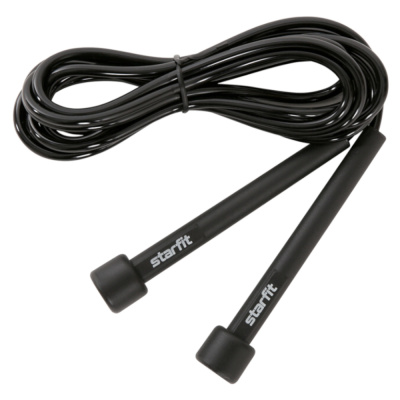 Скакалка STARFIT RP-101 черный, 3м