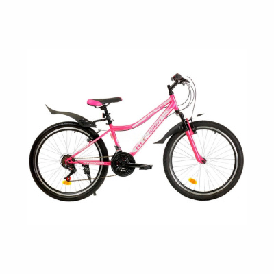 Велосипед 24" AVENGER C241DW, белый/розовый, 13"