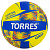 Мяч вол. "TORRES Grip Y" арт.V32185, р.5, синт.кожа (ТПУ), маш. сшивка, бут.камера,желто-синий