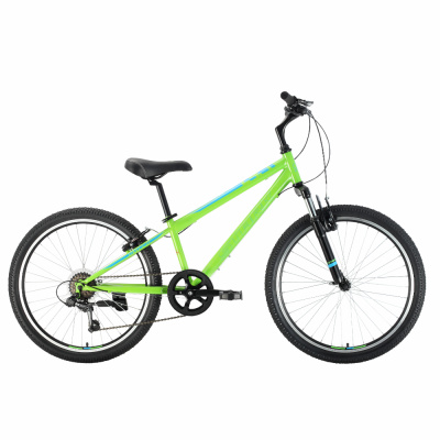 Велосипед Stark'23 Respect 24.1 V Steel зеленый/синий/зеленый 12"