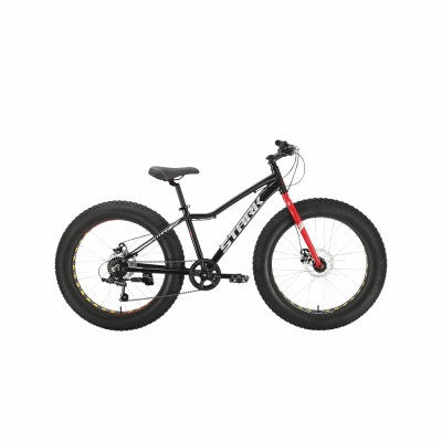 Велосипед Stark'24 Rocket Fat 24.1 D черный/красный