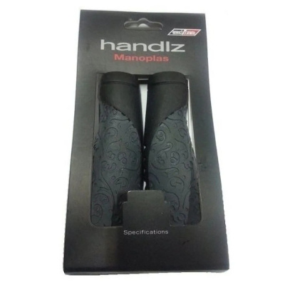 Грипсы VLG-1003AD2 134,5 мм, чёр./сер.