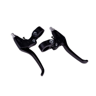 Ручки тормоза VВL-432PA под 2,5 пальца алюминий,черные/460084