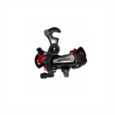 Переключатель задний, SUNRUN, RD-HG-18B, 6/7 ск, под ось, 1RD107000088