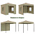 Тент садовый Green Glade 3101 3х3м полиэстер