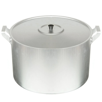 Кастрюля алюминий, 20л, с крышкой, крышка алюминий, Scovo, МШ-007