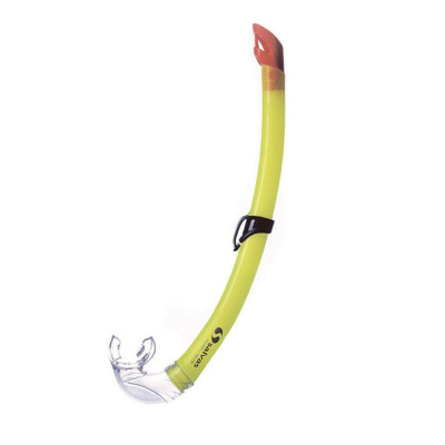 Трубка плавательная "Salvas Flash Sr Snorkel", арт.DA302C0GGSTS, р. Senior, желтый