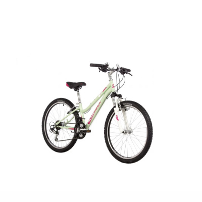 Велосипед NOVATRACK 24" JENNY PRO сталь 12'', мятный, 18 скор.TY21/TS-38/TZ500/SG-6S, V-brake