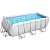 Бассейн каркасный Bestway, 412х201х122 см, Power Steel Rectangular, 56456, фильтр-насос, лестница, 8