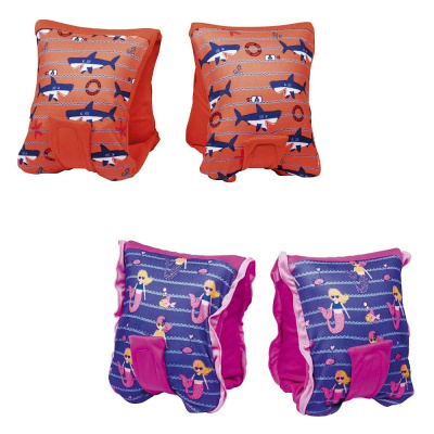 Нарукавники 38х16.5см с ткан.покрытием, 3-6 лет, 2 вида, уп.24 32183 BW, Bestway, 