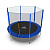 Батут DFC Trampoline Fitness 10 ft наружн. сетка, синий (305см)
