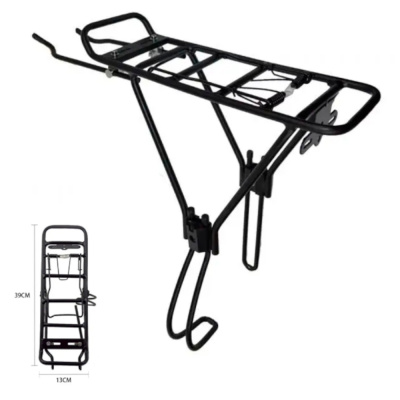 Багажник HS-042 на 26-28", совместим с дисковым тормозом, чёр.