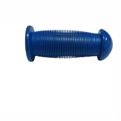 Грипсы дет. 22,2х83мм, голубые, резина, с фланцами, с закрытым концом