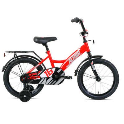 Велосипед ALTAIR KIDS 16 (16" 1 ск.) 2020-2021, красный/серебристый, 1BKT1K1C1006