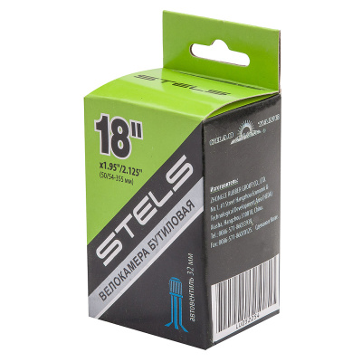 Велокамера с автовентилем 18" 1,95/2,125