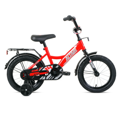 Велосипед ALTAIR KIDS 14 (14'' 1ск) красный / серебристый