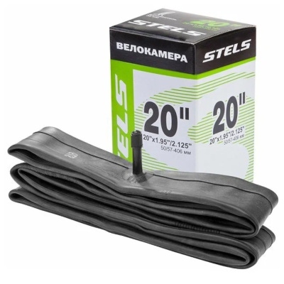 Велокамера STELS/SEYOUN 20"x1.95"/2.125" автовентиль, в индивидуальной упаковке