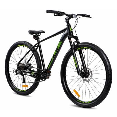 Велосипед 29" LTBIKE SENAT 1.0, алюминий, рама 19", 9-ск, диск, чер/зел,