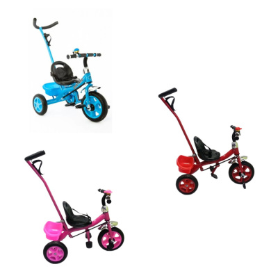 Велосипед ТЕ 110 с толкателем 4 цвета