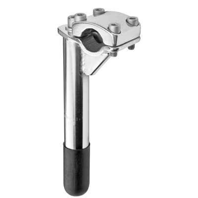 Вынос руля MX-С784-2 HL 22,2мм для резьбовой рул. колонки 1" сталь/хром., арт. 140043