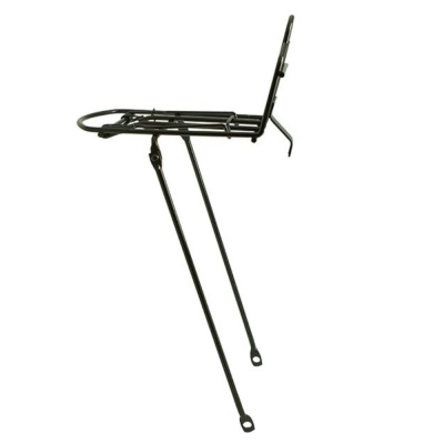 Багажник JE-205, 26", передний, сталь, с пружиной, чёрный