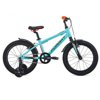 Велосипед FORMAT Kids 18 (18" 1 ск. рост. OS) 2020-2021, морская волна, RBKM1K3D1002				