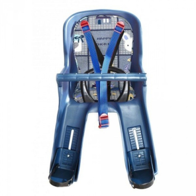 Кресло детское с креплением на подседельный штырь, накладка с рисунком