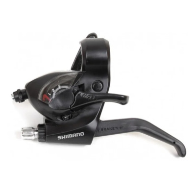 Рукоятка переключателя скоростей/тормоза левая, ST-EF41-L, TOURNEY, 3 ск., 22,2 мм, 1800 мм, SHIMANO