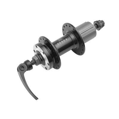 Втулка задняя XH-HUB-06RQ 32Н диск. эксц. под кассету 7/8 ск пром. подшип. алюм. чёрн/130341