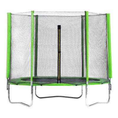 Батут DFC Trampoline Fitness 10 ft наружн. сетка, св. зел. (305см)