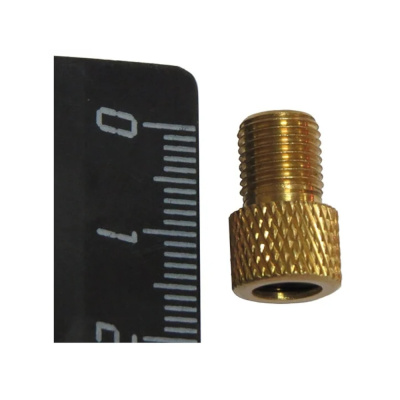 Переходник с автошланга на велониппель, латунь