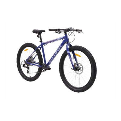 Велосипед Stark'24 Tank 27.2 D+ насыщенный синий металлик/молочный, серо-голубой 18"