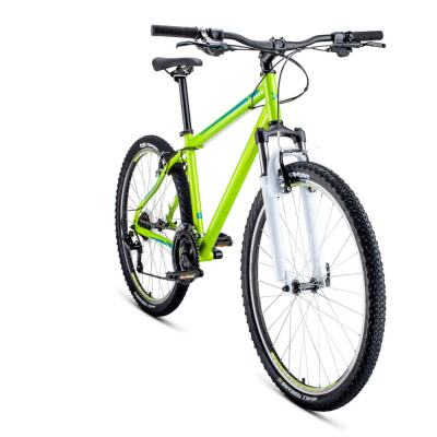 Велосипед FORWARD SPORTING  27,5 1,0 (27,5" 21ск, рост 19") зеленый/бирюзовый