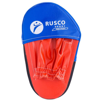 Лапы Rusco прямые, к/з, красный/синий, маленькие (пара) 