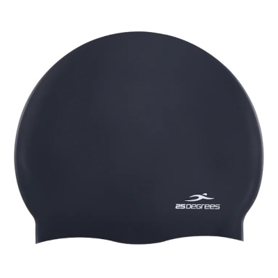 Шапочка для плавания 25DEGREES Nuance Black 25D21004A, силикон 