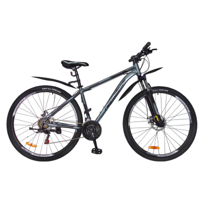 Велосипед 29" Nameless S9400D, Темно-серый/Черный