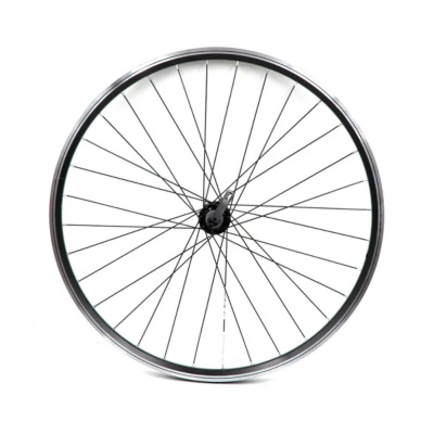 Колесо заднее, 700C, WZ-201RQR, 32 отв., 130 мм, 10 мм (эксц), V-Brake, под трещотку 6/7 ск., двусте