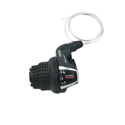 Шифтер Shimano Tourney, RS35, лев, 3(SIS)ск, тр. 1800мм, б/уп.