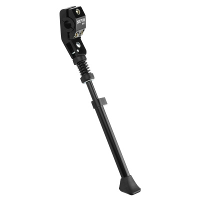 Подножка 20"-28" NH-KF69AAJ крепление на 1 перо вилки, алюминиевая чёрная, арт. 390016