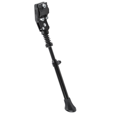 Подножка 20"-28" FSDA-616-04 задняя, крепл. на 1 перо вилки, телескопическая, алюмин. черн./390085