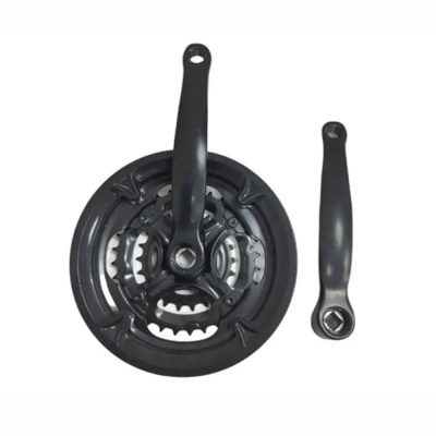 Комплект шатунов с вед. звездой, HDL-S305, 42х32х22T, 170 мм, 9/16", SQR, GOLDEN SWALLOW, сталь, чер