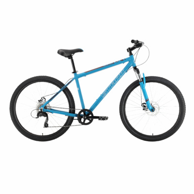 Велосипед Stark'22 Respect 26.1 D Microshift синий/черный 16"