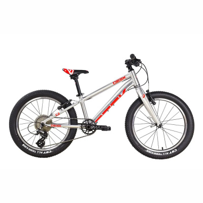 Велосипед Stark'24 Geek 20 лакированный алюминий/красный 10"