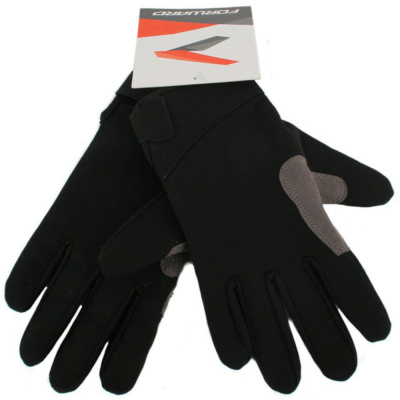 Велоперчатки , RB004, XL, полный палец, FORWARD, черный, FORWARD logo, RGSRB0040003