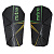Щитки футб. "MITRE Delta Slip" арт.S80005BGY, р. M, без голеностопа, пластик, подк.из ЭВА, черный