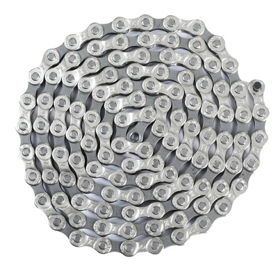 Цепь Z8.3 KMC 1/2" x 3/32", для горных велосипедов, конструкция без втулок, фаски на внутренних плас