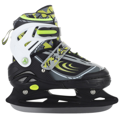 Раздвижные коньки Cosmo green (с мехом) (M (35-38))